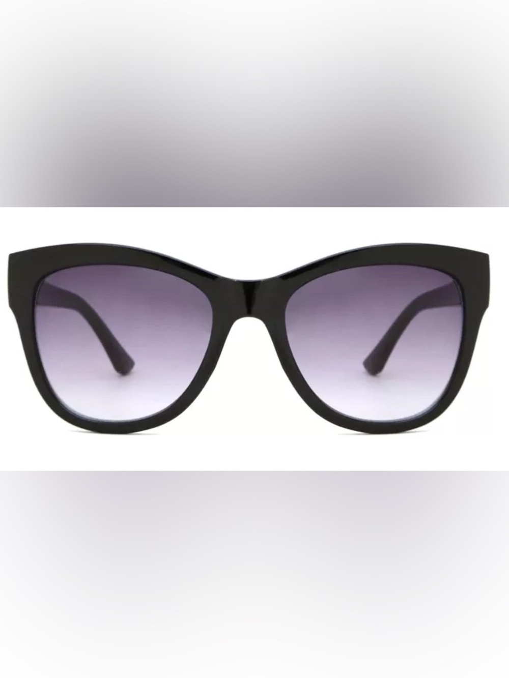 Oscar by Oscar De La Renta Women's Black Round Cat Eye Sunglasses OSS1328CE 001